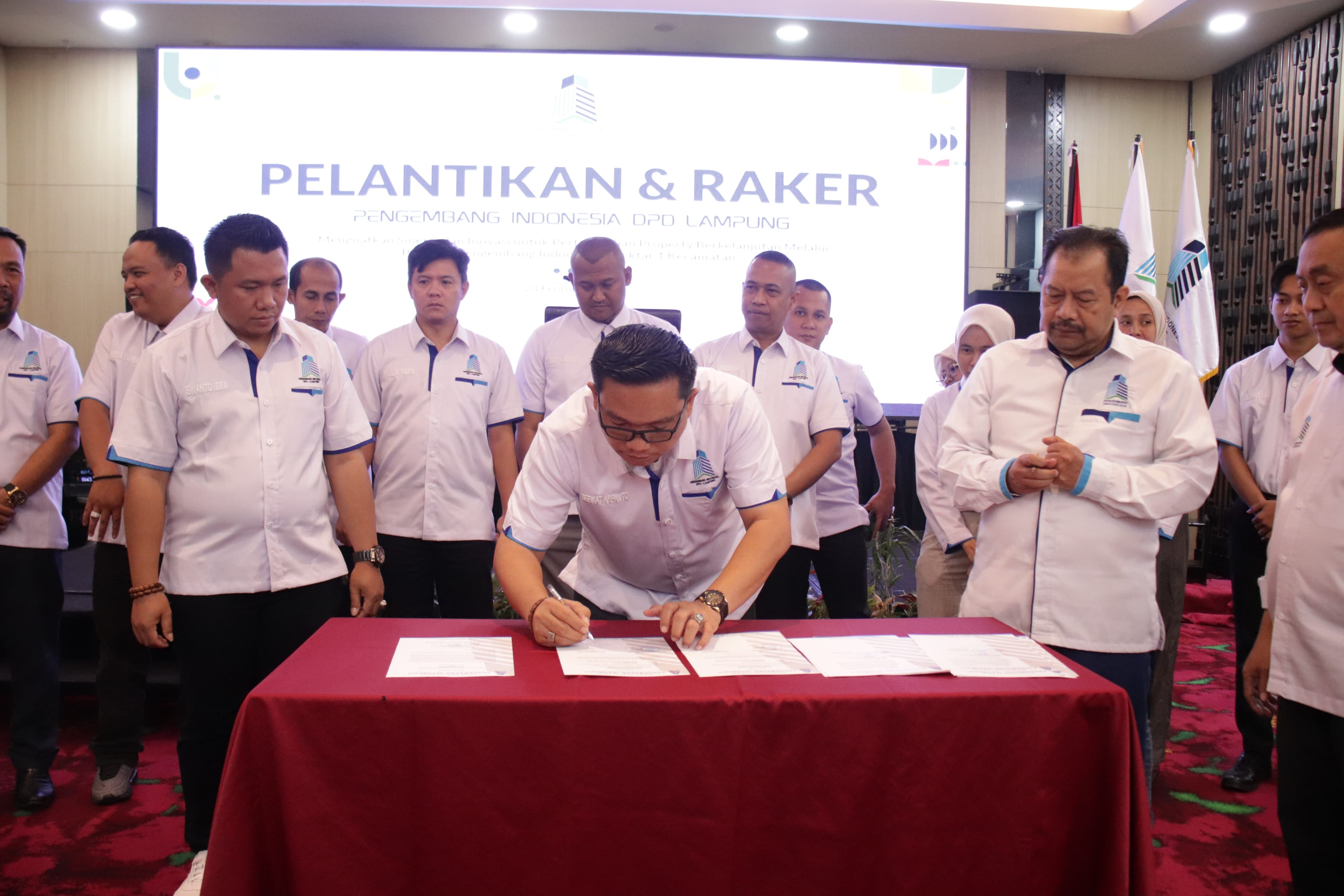 Berkat Arpanto Resmi Pimpin DPD Pengembang Indonesia Lampung, Dorong Pertumbuhan Ekonomi Lewat Perumahan