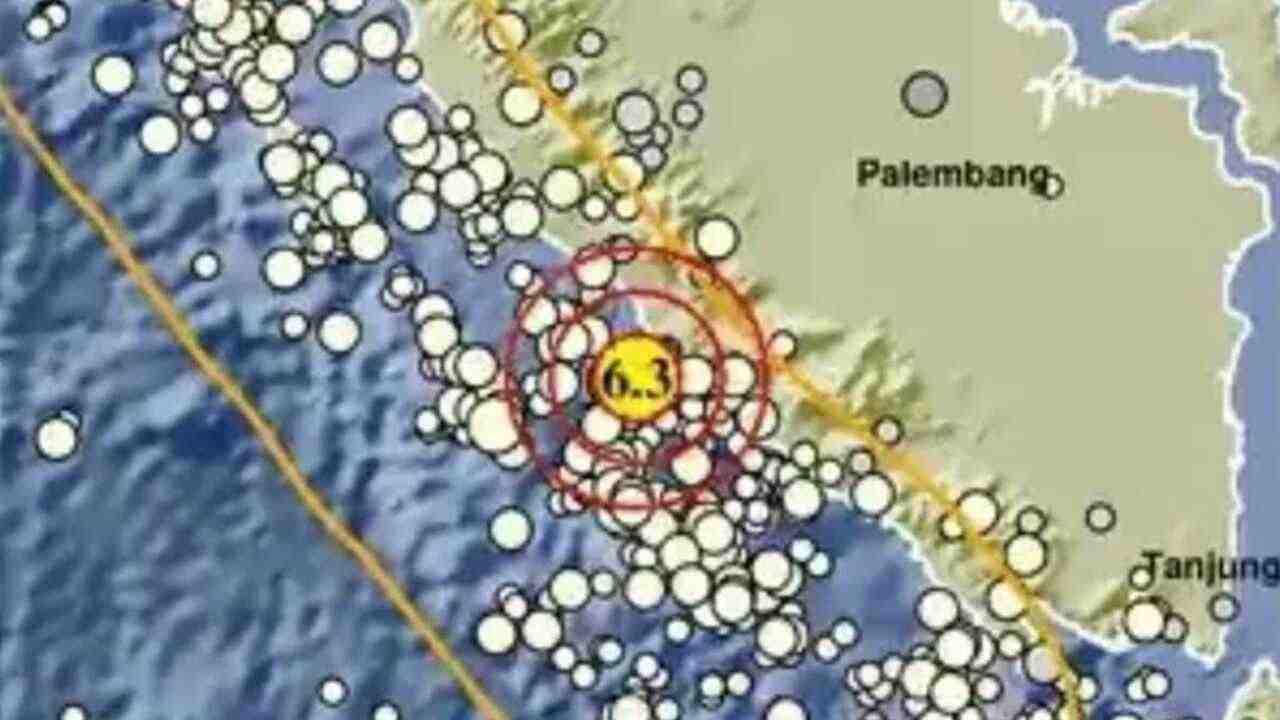 Gempa 6.3 Magnitudo Kagetkan Warga Bengkulu, Getaran Dirasakan Kuat, Tak Berpotensi Tsunami