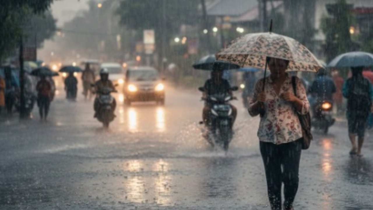 Prakiraan Cuaca BMKG 14 Januari 2026, Hujan Ringan Rata di Sumsel, Muba Hujan Sedang