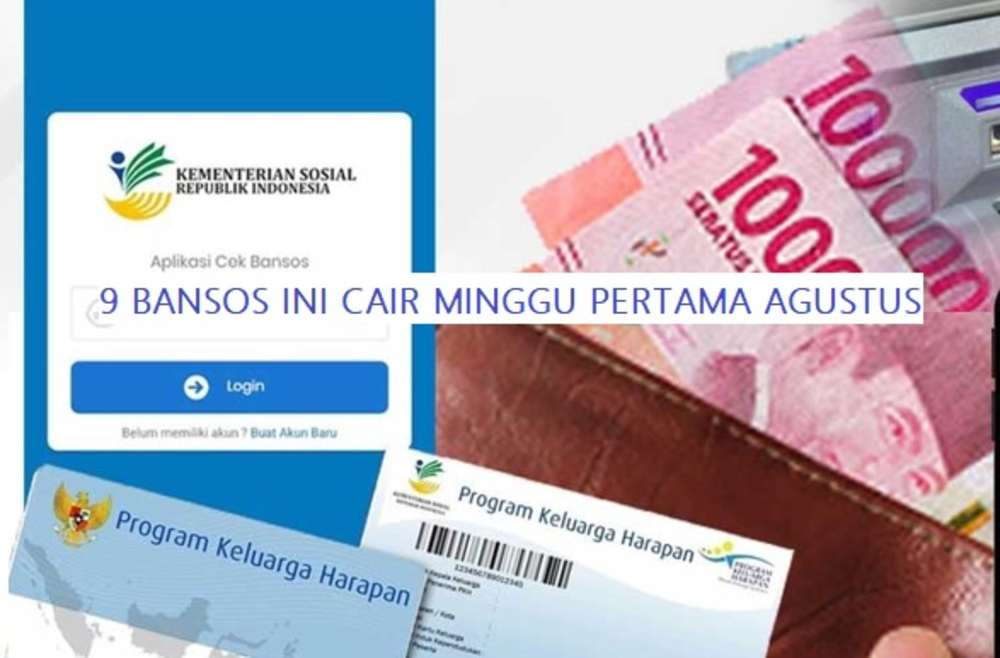 SIAP-SIAP! 9 Bansos Ini Bakal Cair Minggu Pertama Agustus, Cuma Modal NIK