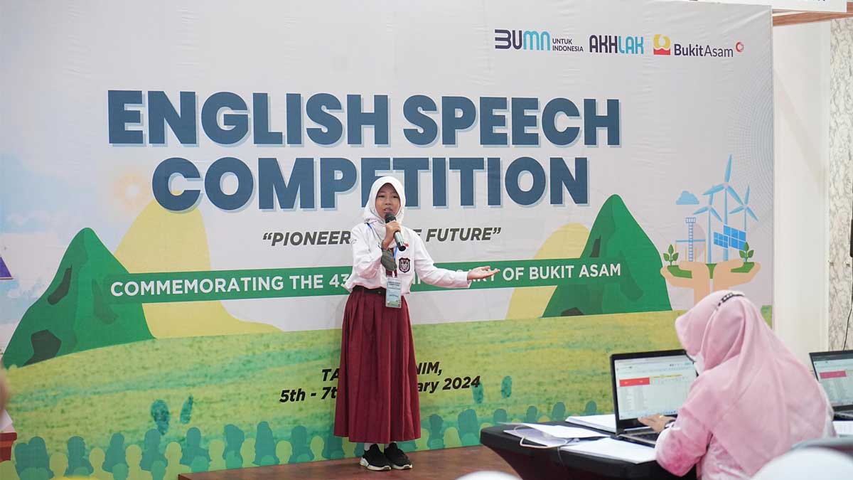 Bukit Asam Hadirkan Lomba Cepat Tepat dan Speech Competition, Dukung Kemampuan Akademik Pelajar