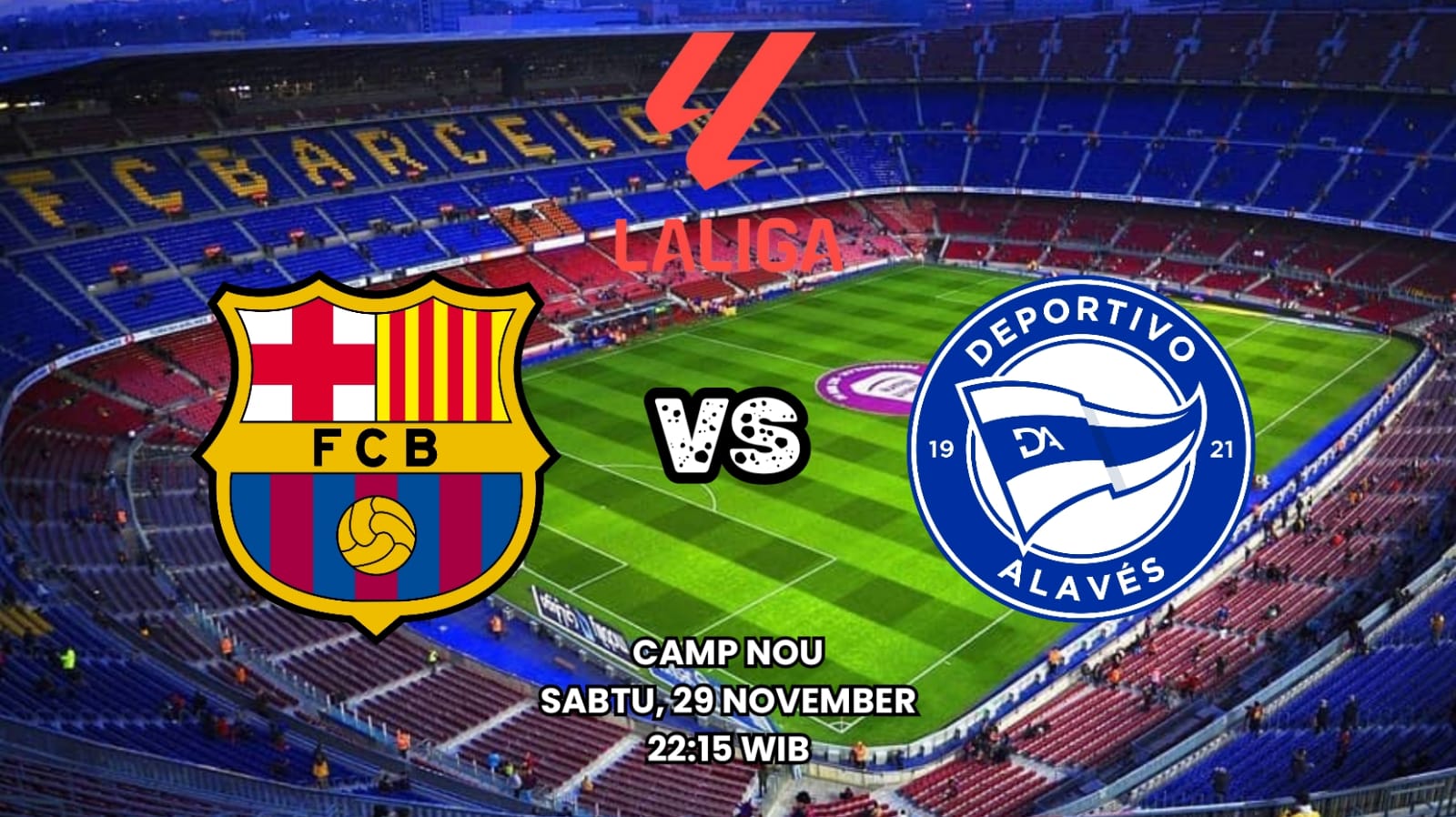 La Liga: Barcelona vs Alaves - Preview, Prediksi dan Susunan Pemain