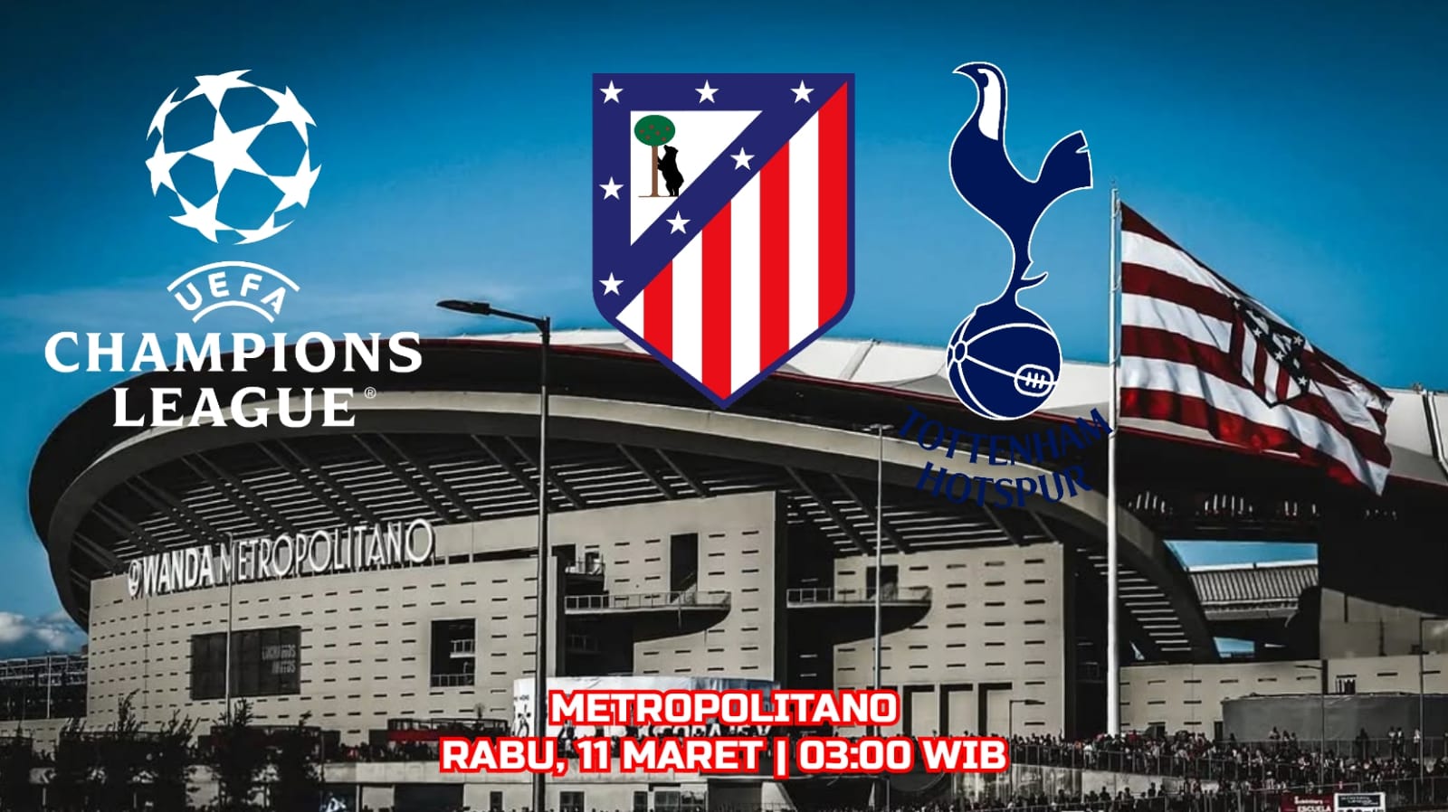Liga Champions Atletico Madrid vs Tottenham: Laga Kompetitif Pertama Sejak 1963