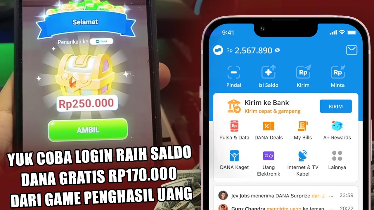 Semangat Selasa! Yuk Coba Login Raih Saldo DANA Gratis Rp170.000 dari Game Penghasil Uang, Begini Cara