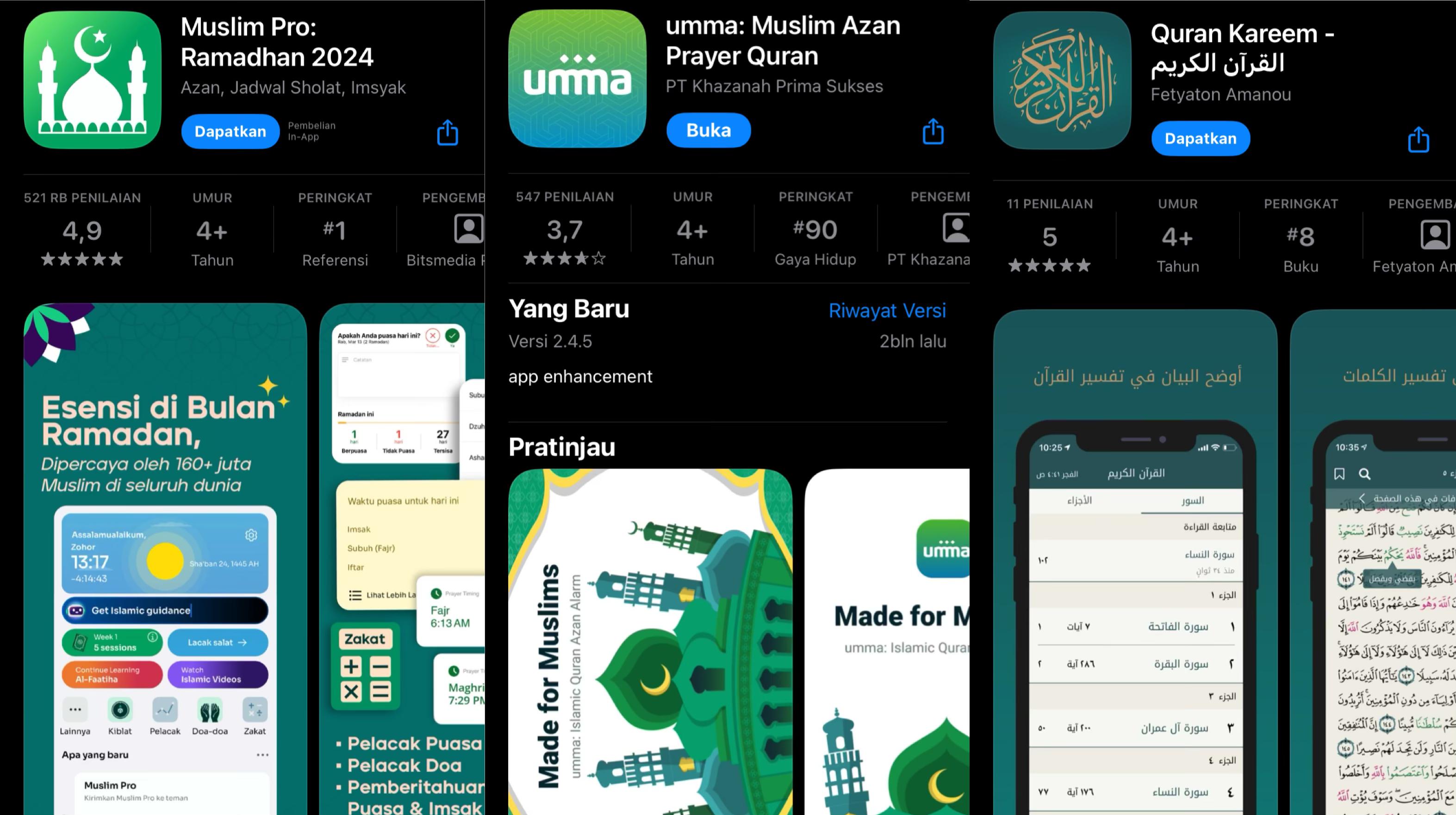 5 Rekomendasi Aplikasi Al-Quran Terbaik, Ngaji Anti Ribet, Investasi Dunia Akhirat