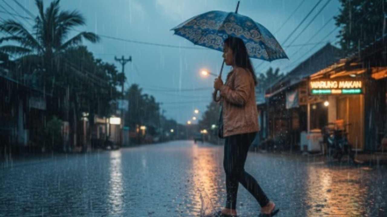 Prakiraan Cuaca BMKG Kamis 8 Januari 2026: Hujan Ringan Rata Membasahi Sumsel 