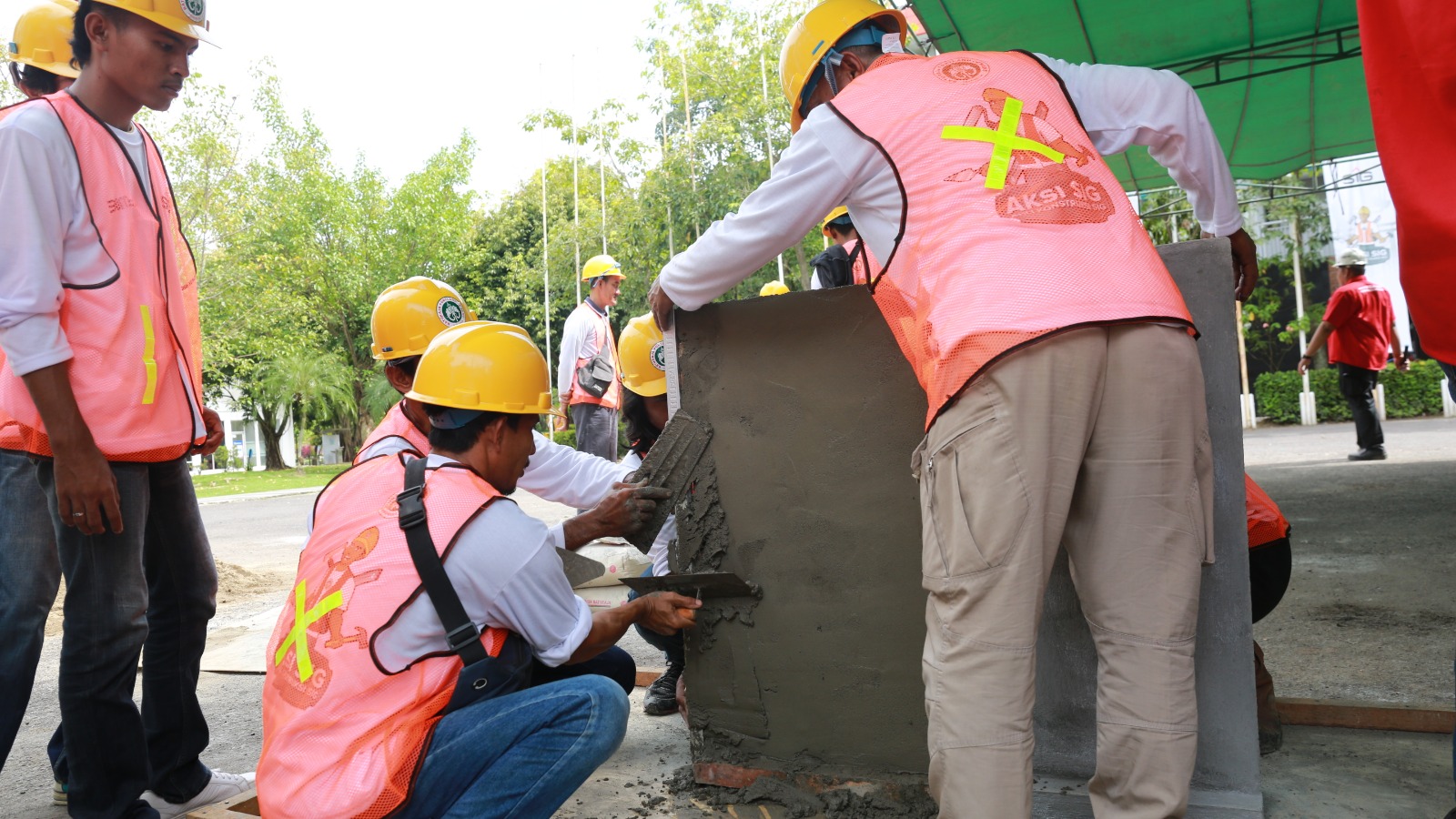 SIG dan Semen Baturaja Gelar Pelatihan Ahli Konstruksi di Palembang, Diikuti 3.915 Tenaga Konstruksi