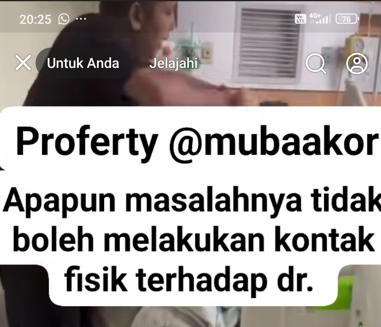 Viral di Medsos Keluarga Pasien Paksa Dokter RSUD Sekayu Buka Masker, Netizen: Itu Pelecehan Tenaga Medis