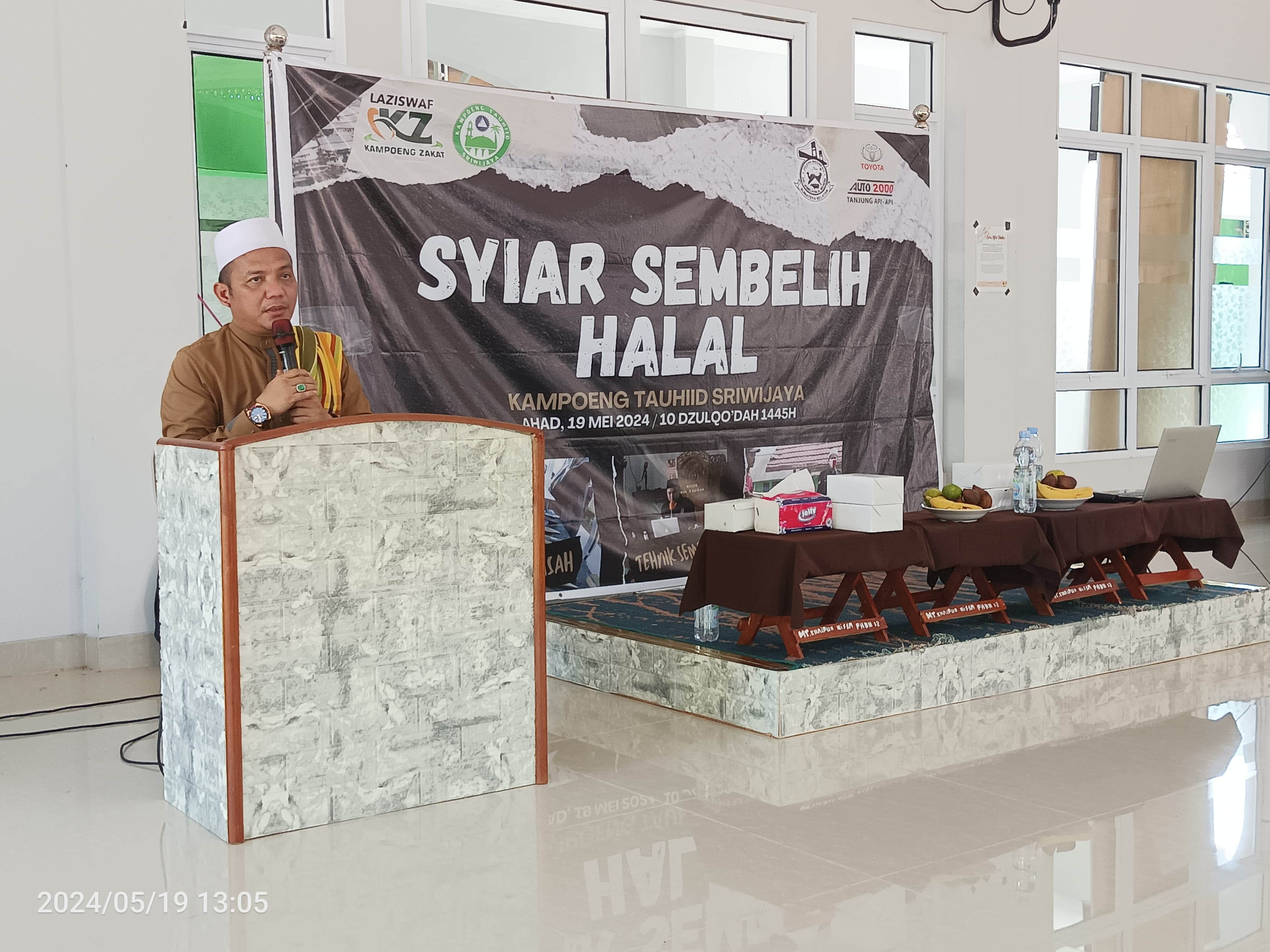 DPW Juleha Sumsel Beri Pelatihan Sembelih Halal di Kampoeng Tauhiid Sriwijaya, Antusias Liat Sapi Dirobohkan 