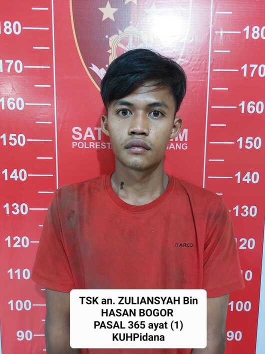 Satu Pelaku Begal di Tanjung Barangan Palembang yang Viral Ditangkap 
