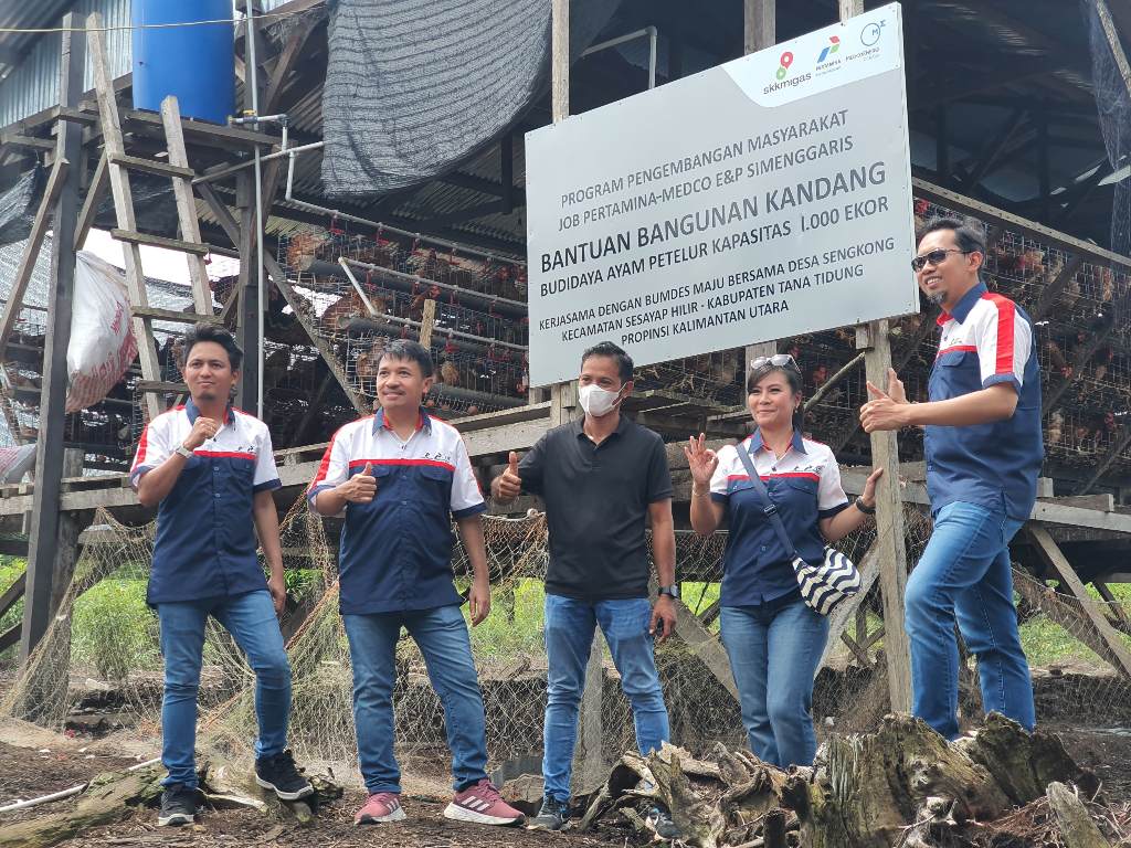 Evaluasi Program Pengembangan Masyarakat, JOB Simenggaris Kunjungi Tana Tidung
