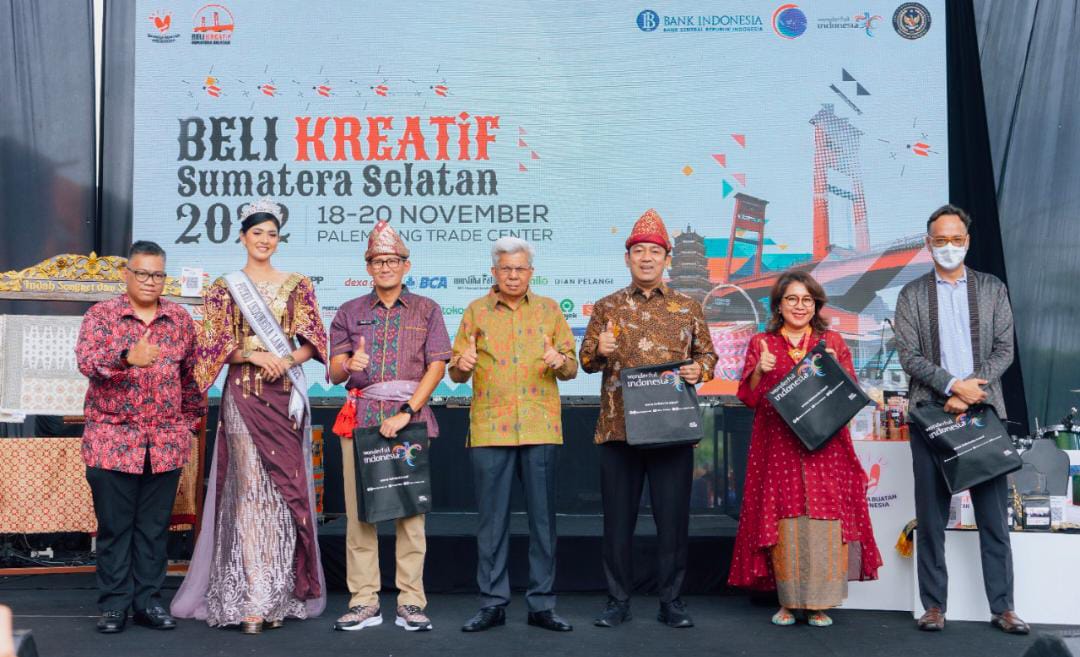 Beli Kreatif Sumatera Selatan 2022 Dorong Kebangkitan UMKM 