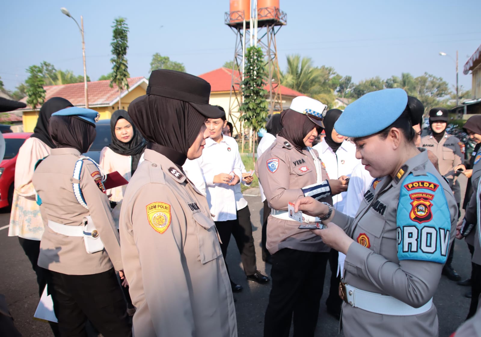 Tingkatkan Disiplin Anggota Polri, Bid Propam Polda Sumsel Sambangi Polres OKI