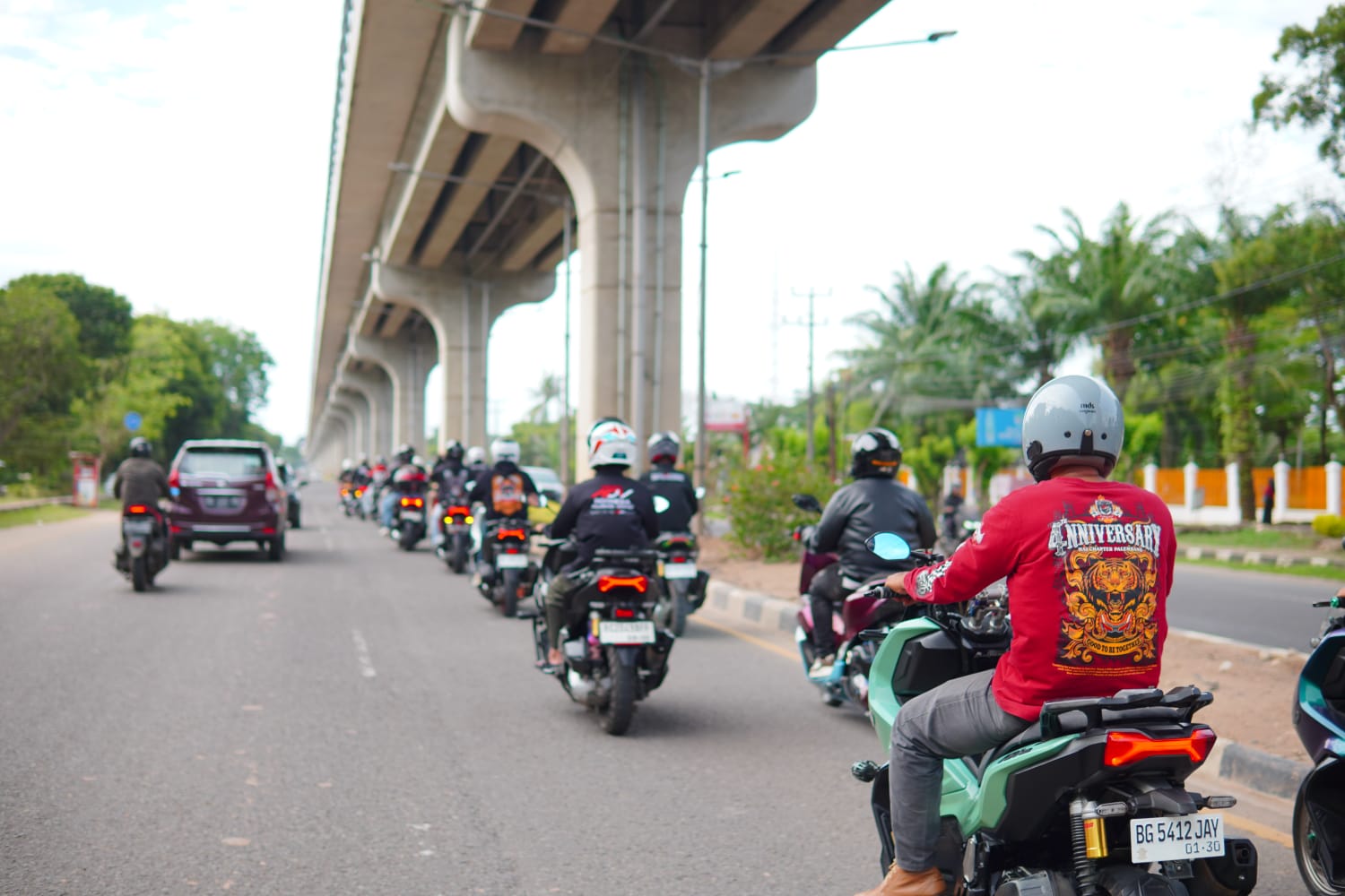 Komunitas Motor Wajib Tahu, Begini Teknik Touring Lebih Aman dari Astra Motor Sumsel