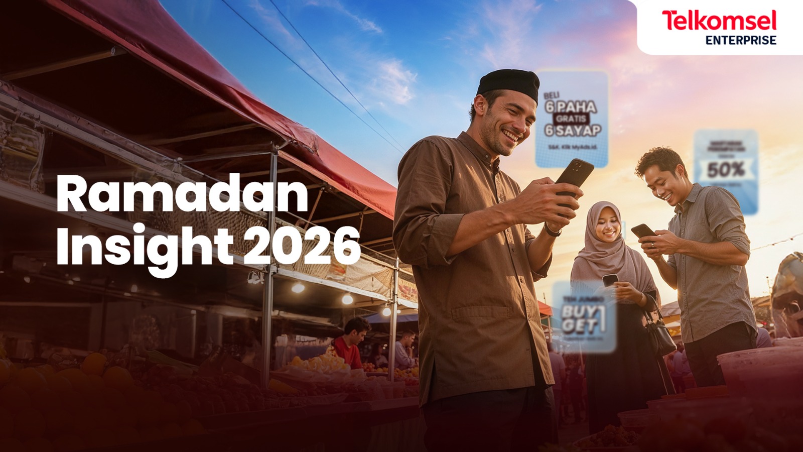 Telkomsel Bongkar Momen Emas Ramadan, Trafik Digital Meledak 87 Persen Saat Sahur, Bikin Iklan ‘Auto-Nempel’