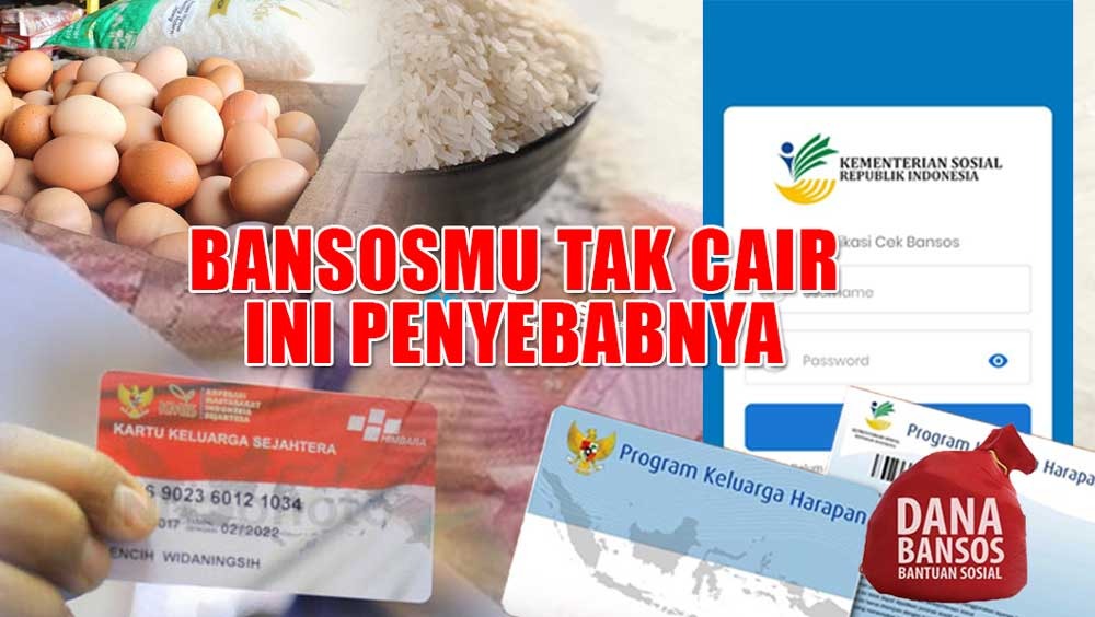 PENTING! Ini Loh 4 Penyebab Bansos PKH dan BPNT Sembako Milikmu Tak Cair Lagi