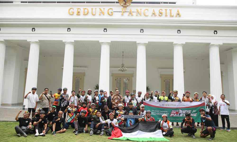 ‘1000 Km Ride for Palestine’, Wujud Dukungan Indonesia untuk Palestina