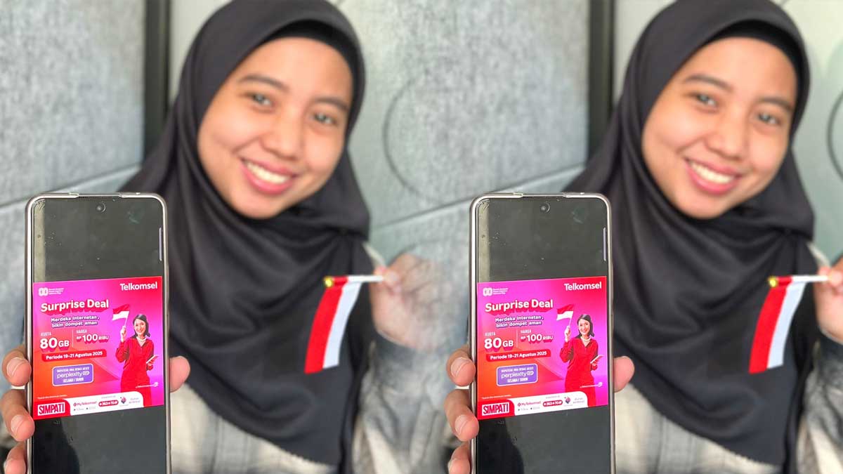 Promo 3 Hari! Kuota 80GB + Akses Perplexity Pro Setahun dari Telkomsel