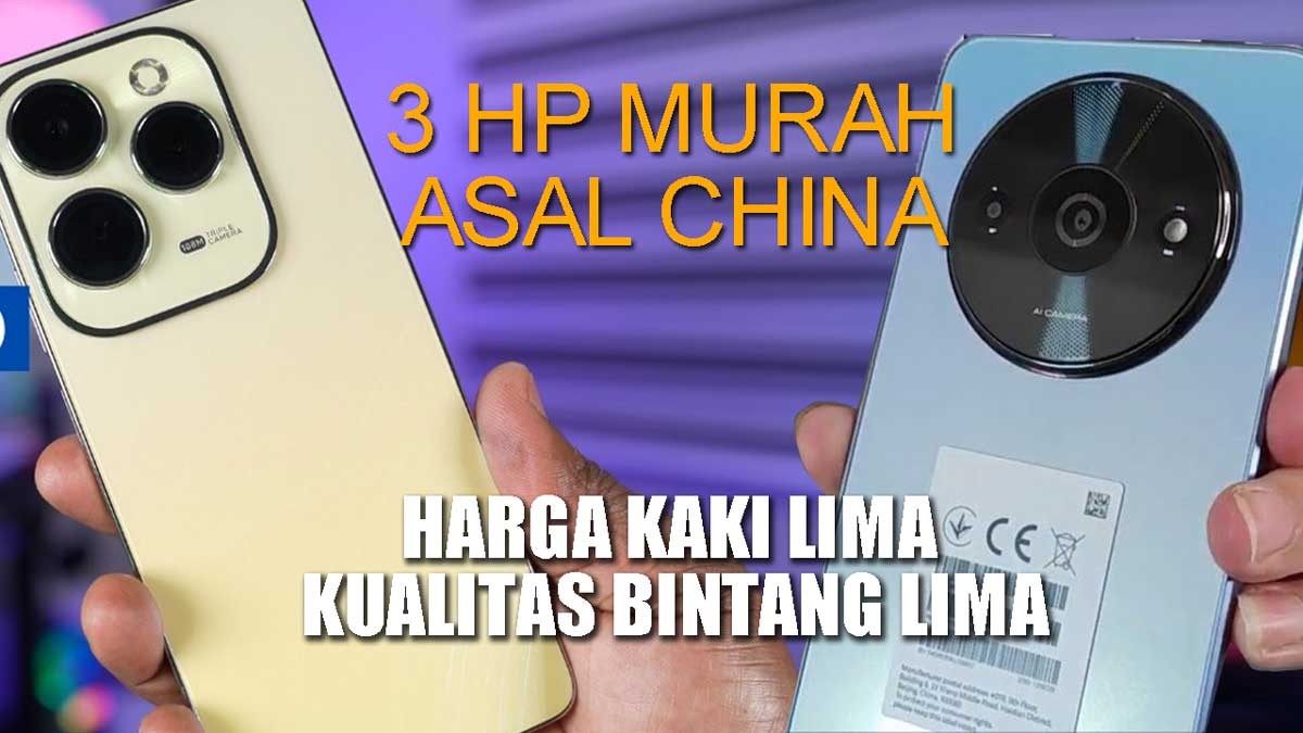 3 HP Murah Asal China Rilis Pekan Ini, Ada yang Seharga 1 Jutaan, Cek Daftarnya!
