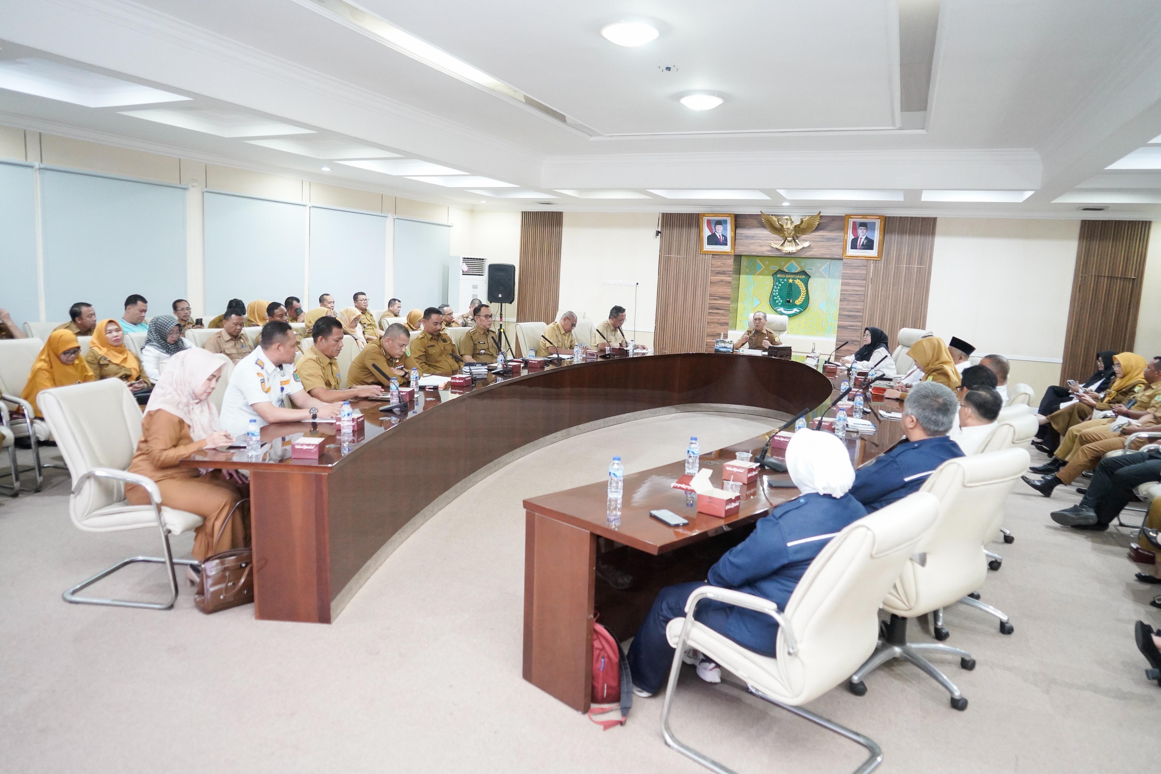 Pemkab Muba Matangkan Persiapan Meraih Kabupaten Sehat 2025