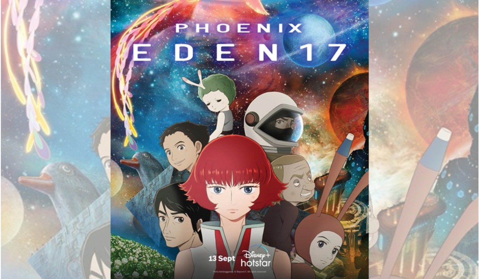 Rilis Trailer Terbaru! Anime Jepang ‘Phoenix: Eden17’ Tayang 13 September 2023 di Disney+ Hotstar
