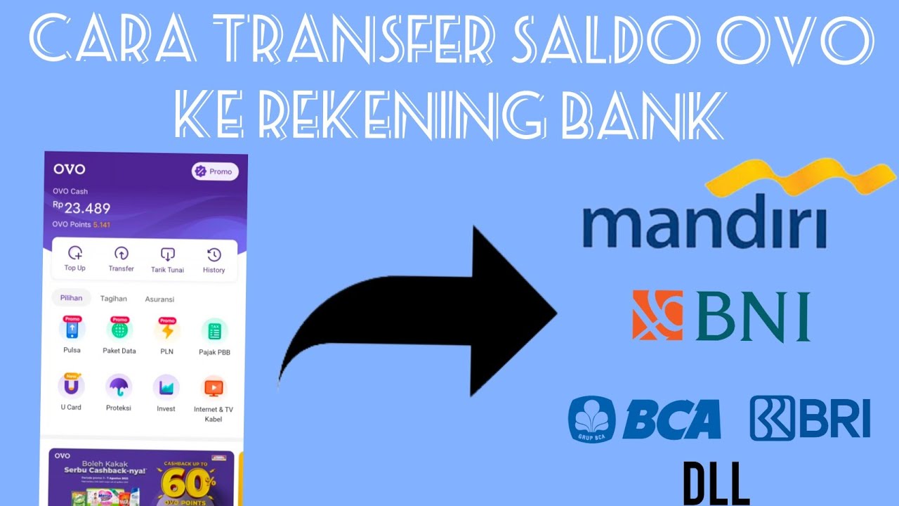 Cara Mudah, Praktis Tanpa Ribet Transfer OVO ke Rekening Bank, Dijamin Sekali Coba Langsung Sukses