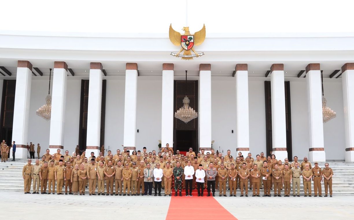 Presiden Jokowi Kumpulkan 552 Kepala Daerah se Indonesia di IKN, Ini Arahannya 