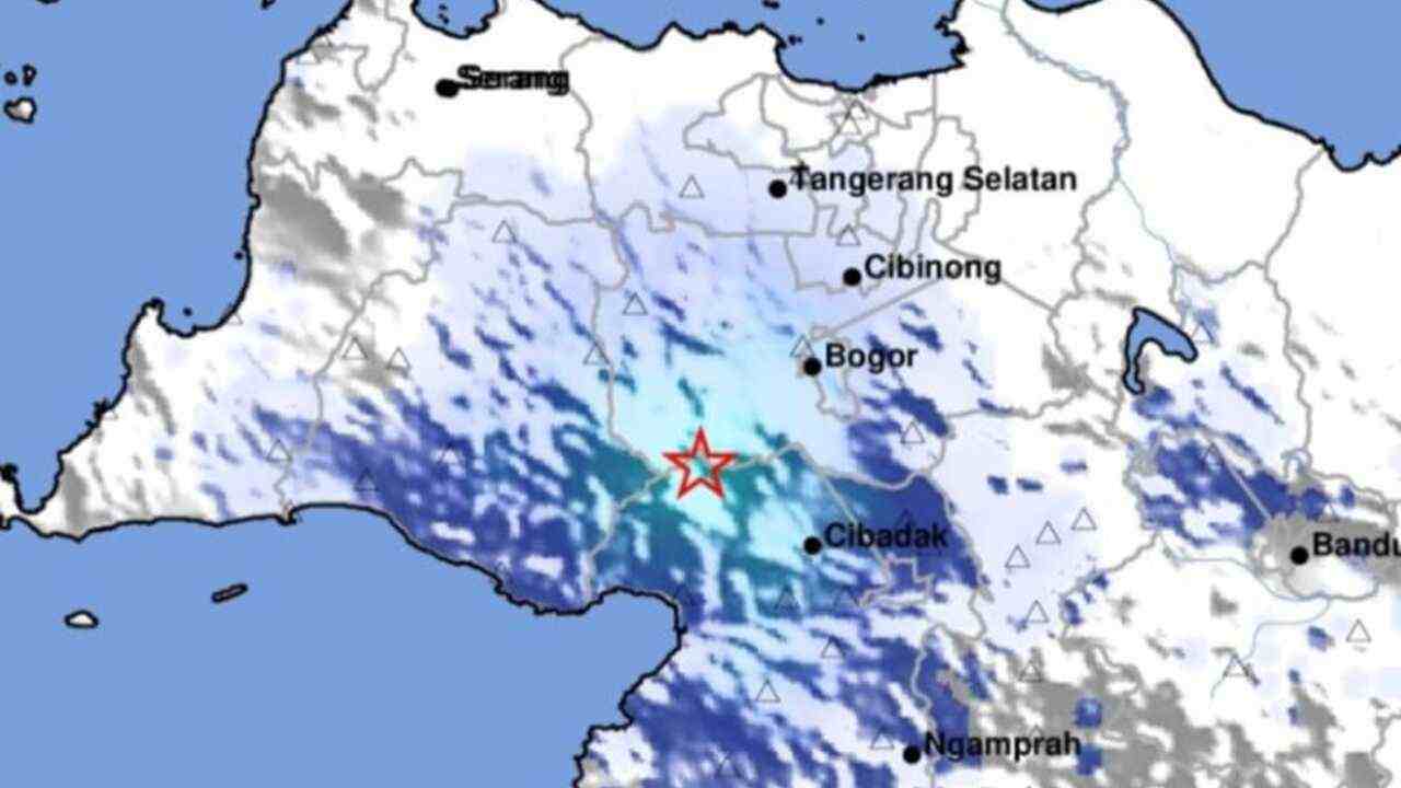 Gempa Tektonik Magnitudo 4.0 Guncang Sukabumi-Bogor, Dipicu Sesar Aktif