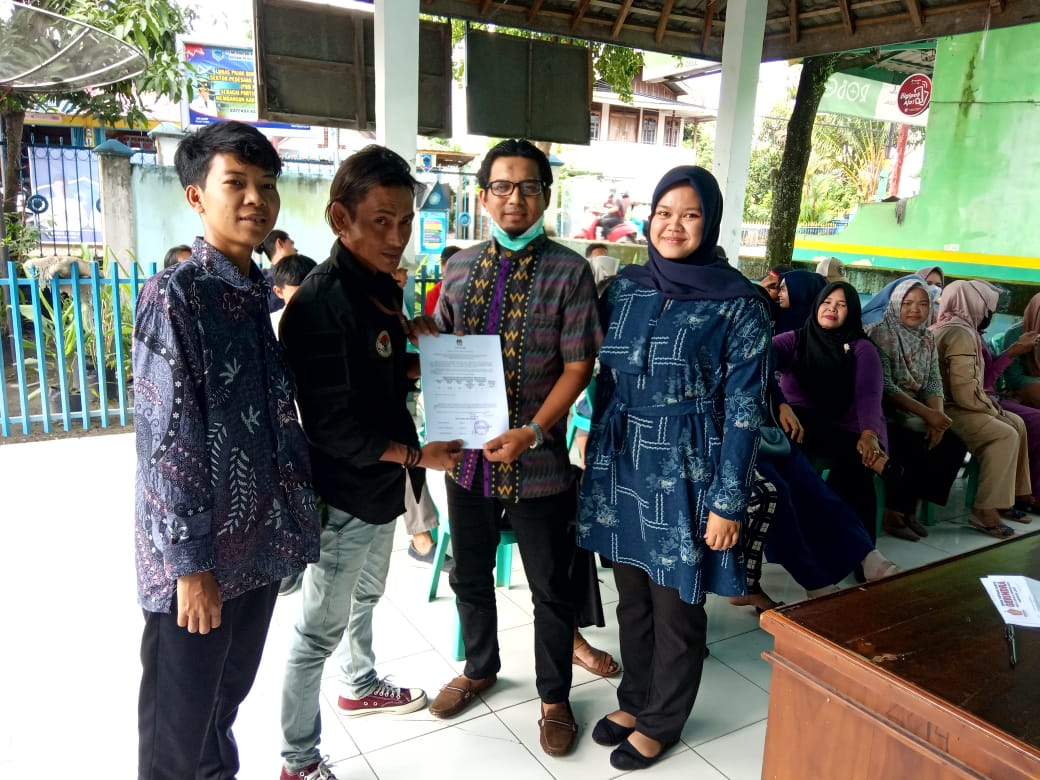 Pantarlih Serahkan Dokumen Coklit ke PPS Talang Jawa Selatan, Ini Hasil Akhirnya 