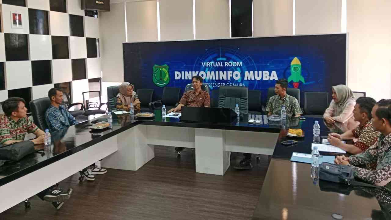 Kunker Dinkominfo PALI ke Muba: Saling Berbagi Penguatan Keamanan Data Pribadi dan Persandian