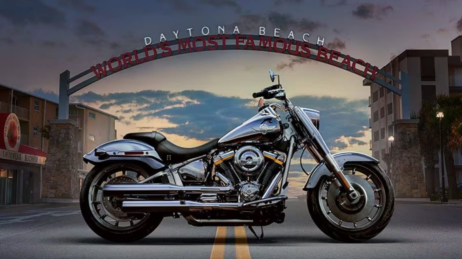 Preview Motor Harley Davidson Fat Boy Gray Ghost 2025