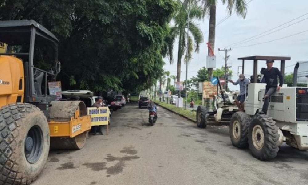 Perbaikan Jalan OPI Ditargetkan Selesai Akhir Tahun, Dana Rp 1,2 M