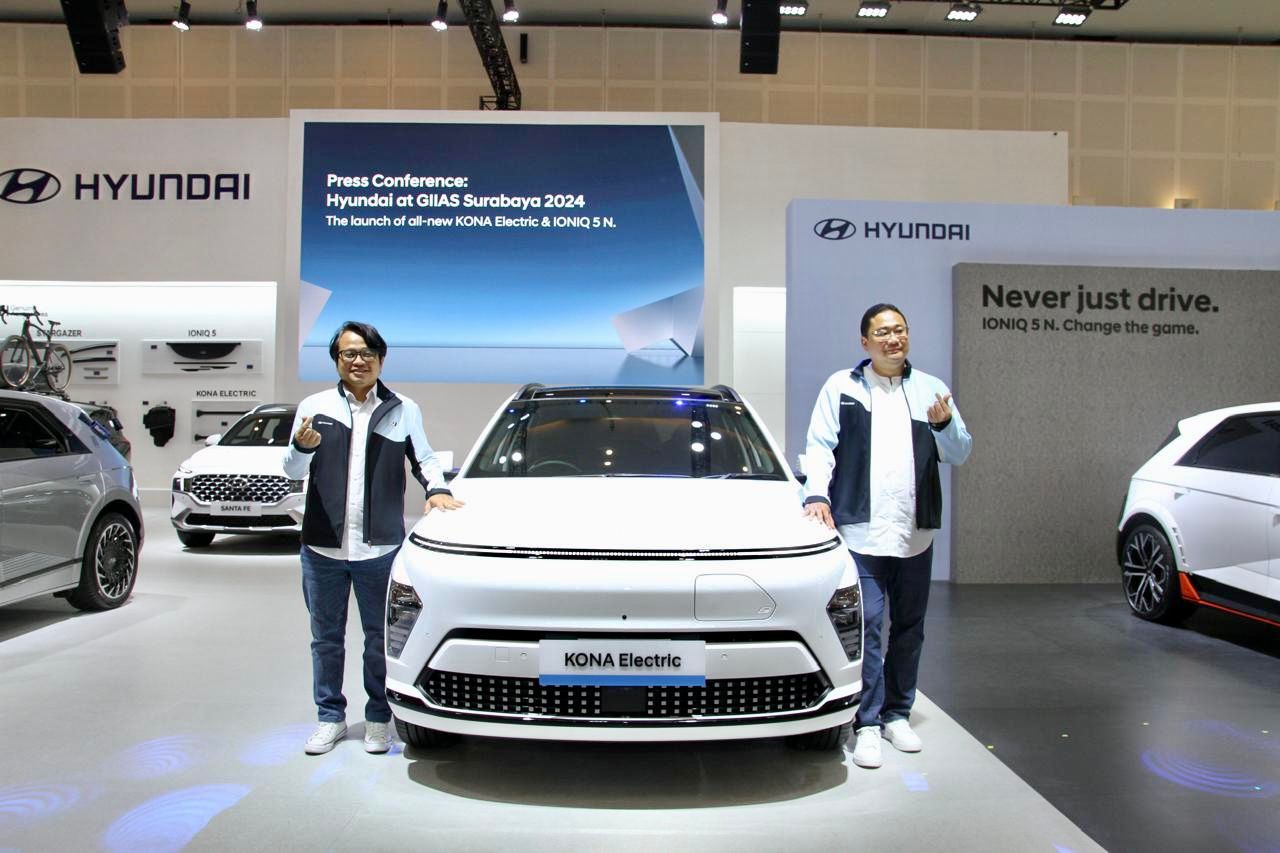 Hyundai Hadir di GIIAS Surabaya 2024, Pamerkan 2 Mobil Listrik Terbaru, Cek Harga OTR-nya!