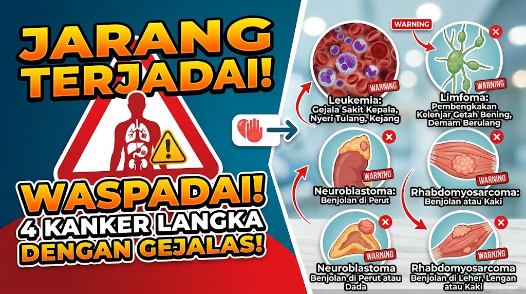 Jarang Terjadi tapi Perlu Diwaspadai, Ini 4 Jenis Kanker Langka yang Bisa Menyerang Tubuh