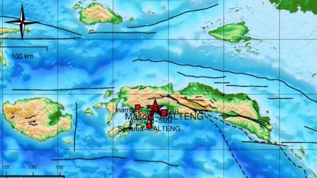 Pagi Ini Gempa 4.1 Magnitudo Guncang Maluku Tengah, Cek Update Pusat Gempa Regional IX Ambon