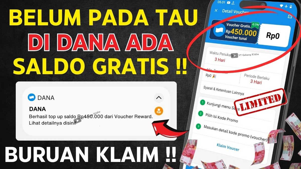 Terbukti Raup Cuan Anti Ribet! Tinggal Baca Dapat Saldo DANA Gratis Rp370.000, Gini Triknya