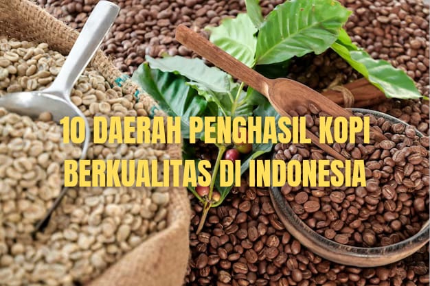 10 Daerah Penghasil Kopi Berkualitas di Indonesia beserta Jenis-jenisnya