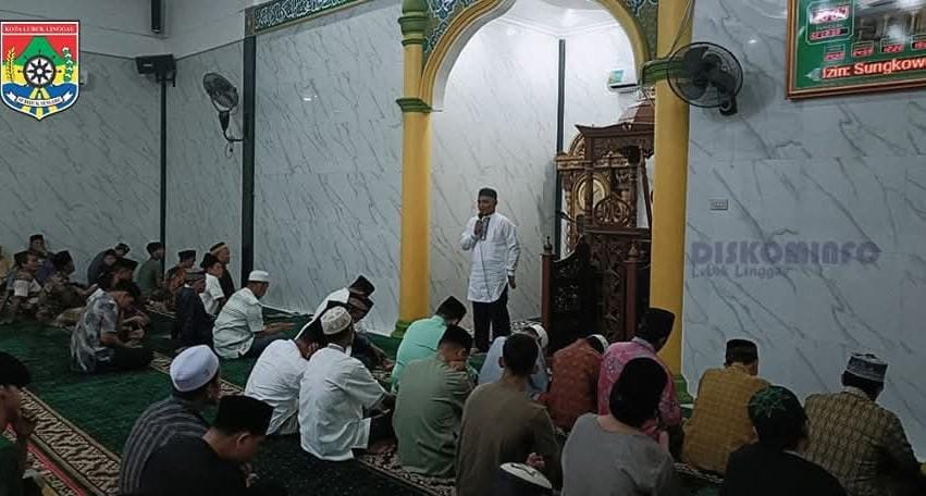 Pemkot Lubuk Linggau Safari Ramadhan di Masjid Hidayatul Falah