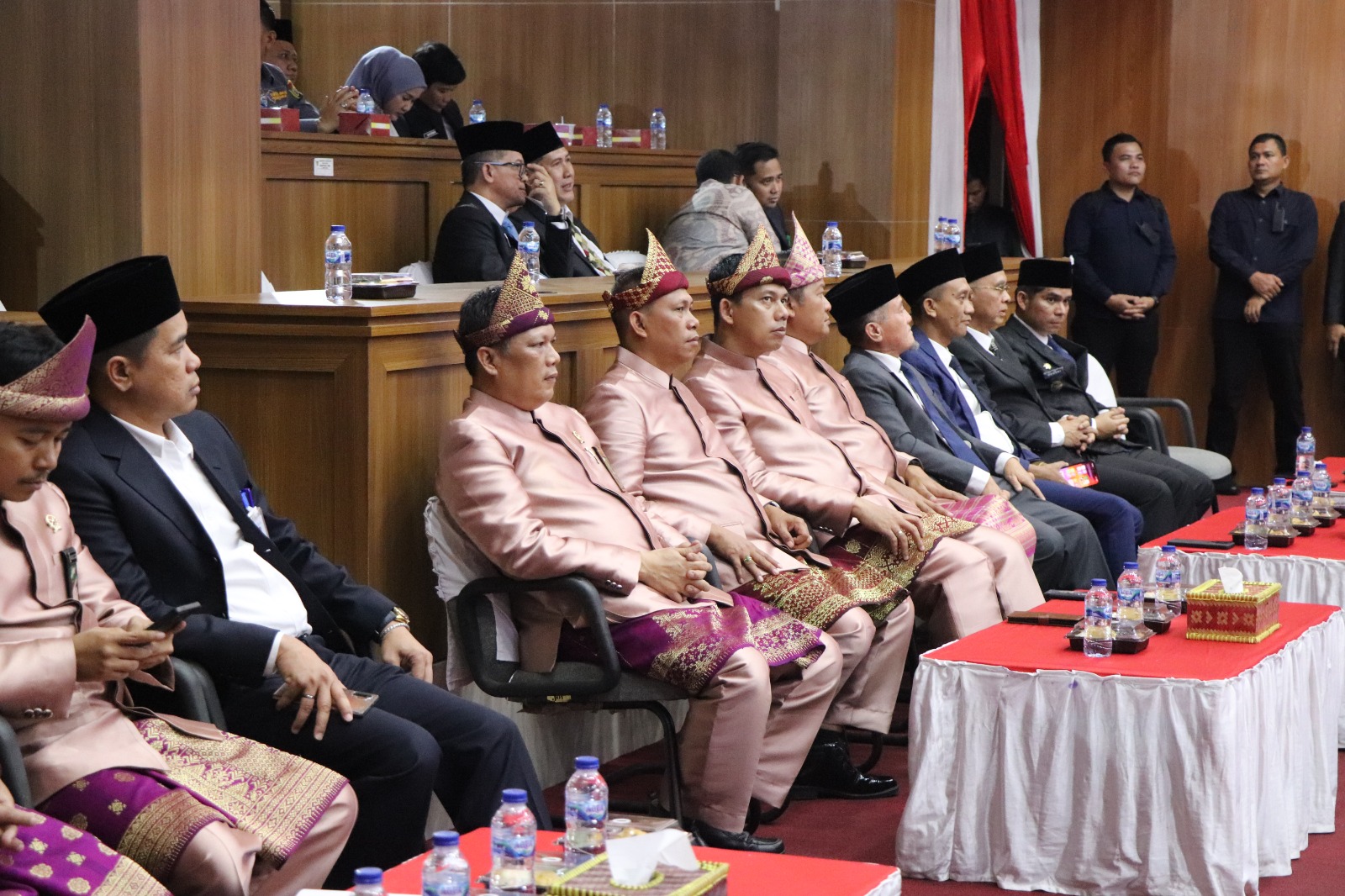 Hadiri Rapat Paripurna Hari Jadi Musi Rawas ke-82, Polres Musi Rawas Siap Bersinergi Jaga Kamtibmas 
