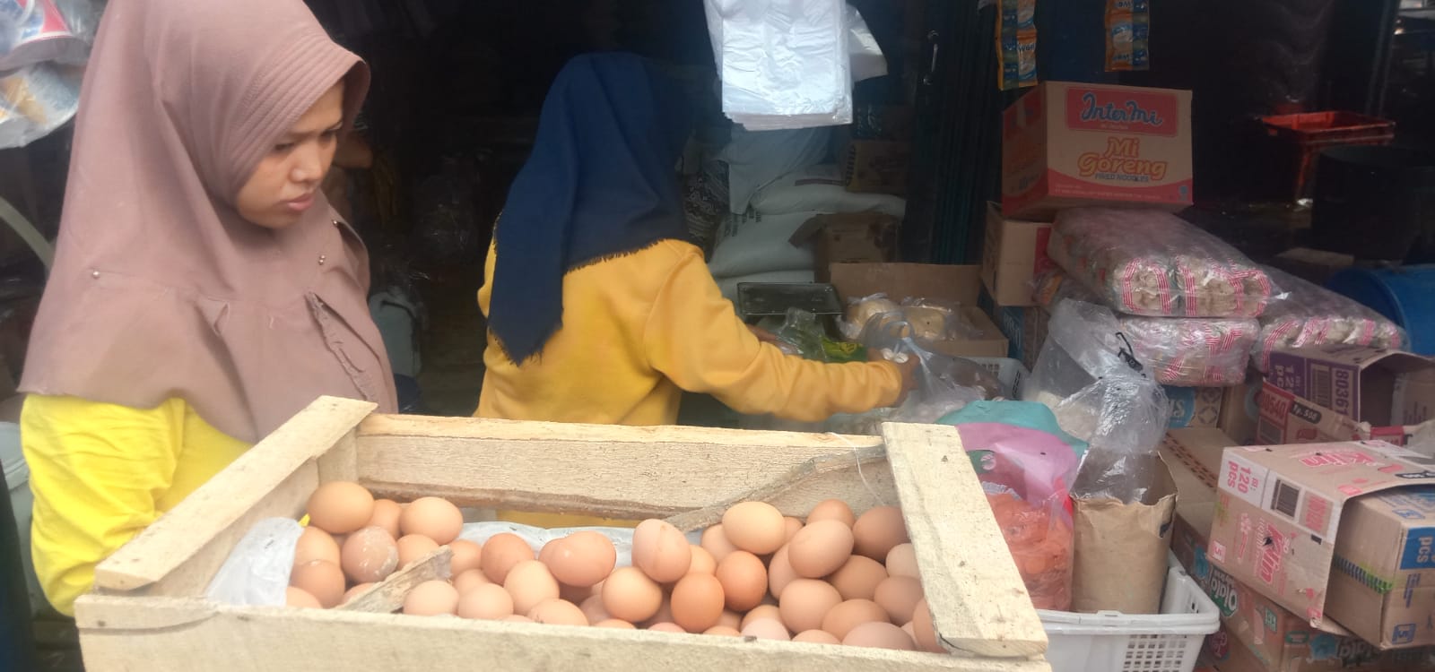 Jelang Natal dan Tahun Baru 2023, Harga Telur Ayam di Kabupaten PALI Terus Naik