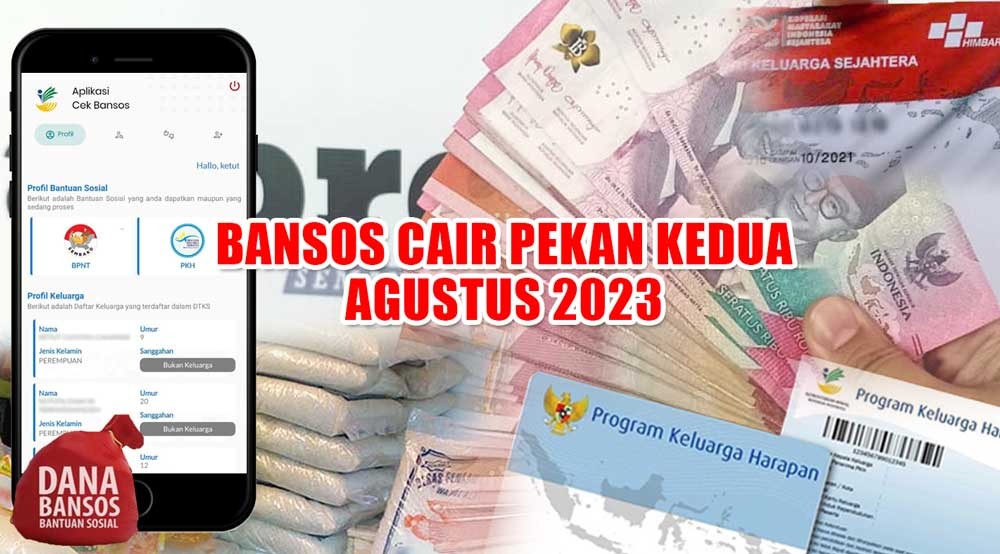 Warga Miskin Tersenyum, 2 Bansos Cair Pekan Kedua Agustus 2023, Ambilnya di Kantor Pos