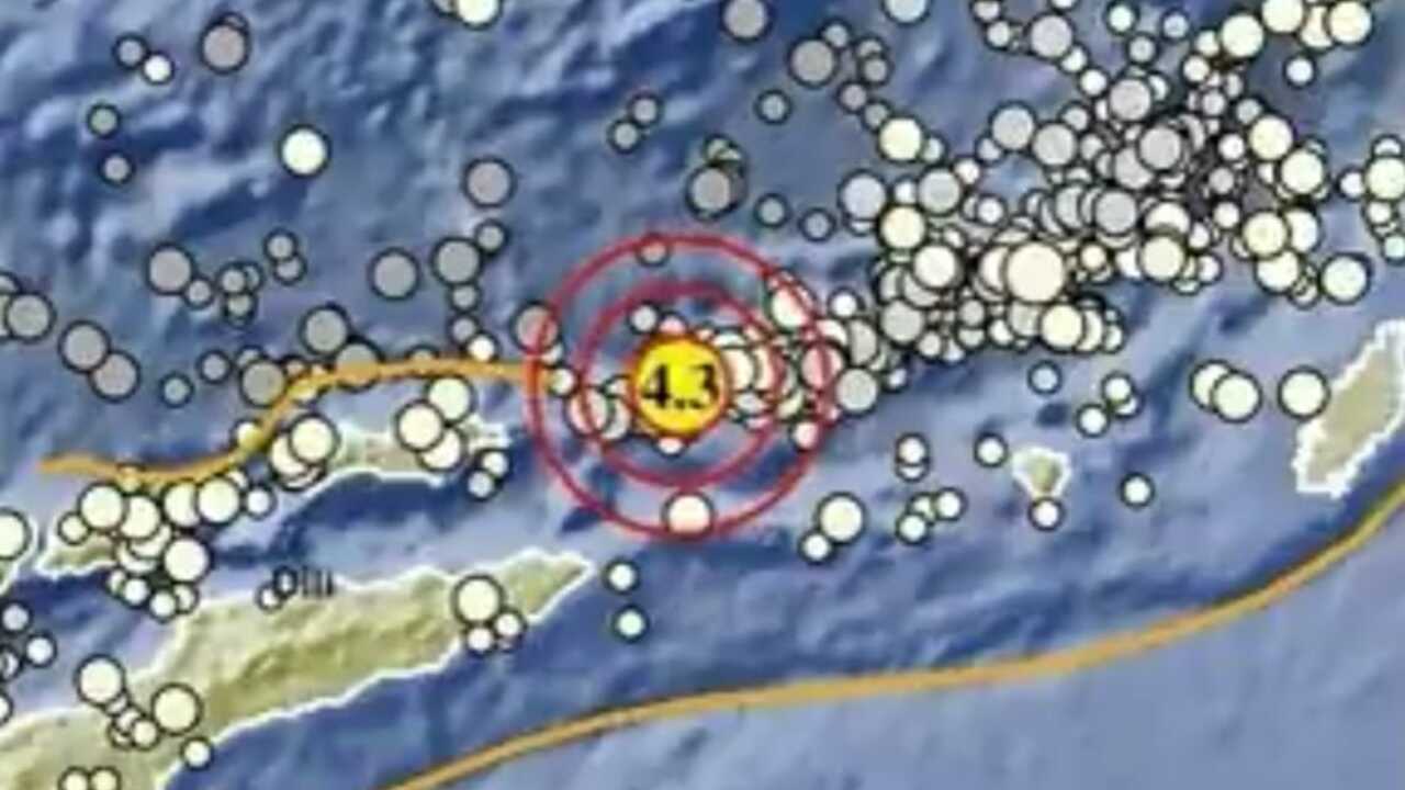 Update BMKG, Gempa Magnitudo 4.3 Guncang Maluku Barat Daya, Tak Berpotensi Tsunamii