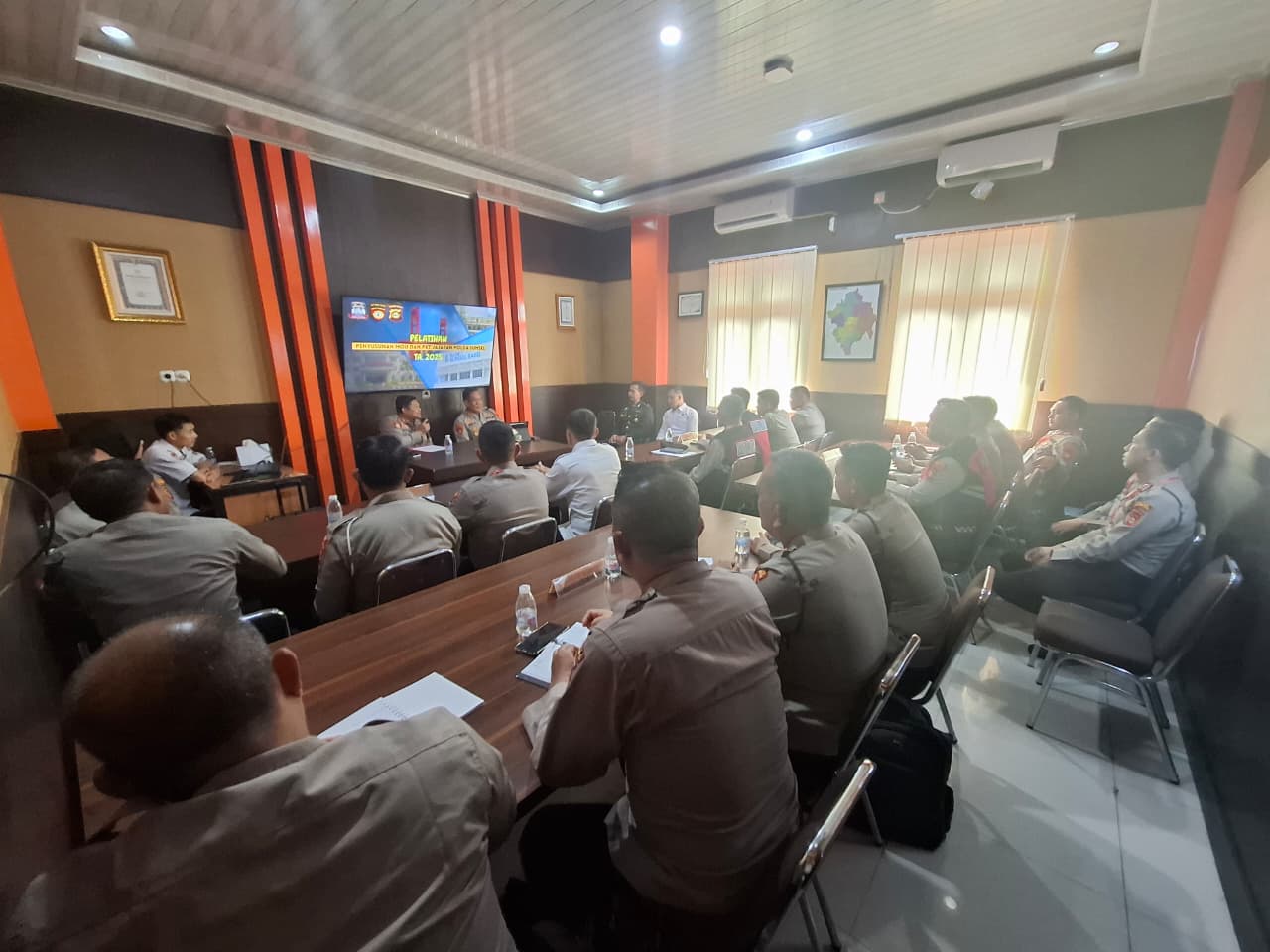 Ditpamobvit Polda Sumsel Gelar Pelatihan Penyusunan MOU dan PKT