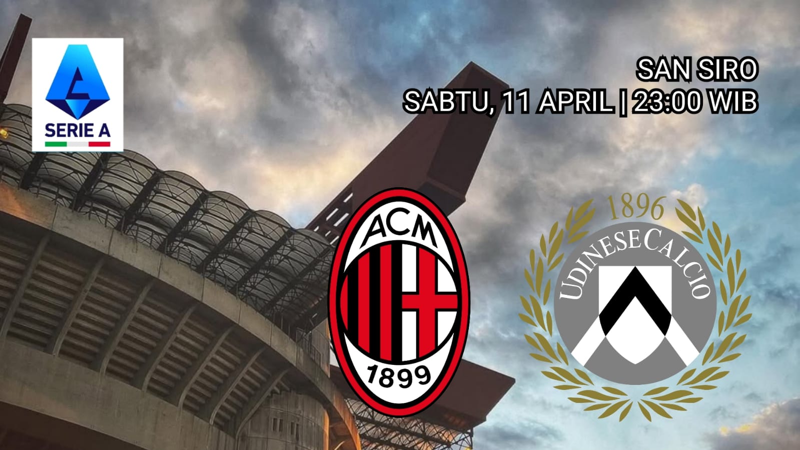Liga Serie A - AC Milan vs Udinese: Preview, Prediksi, dan Susunan Pemain