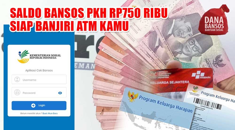 Masuk KKS KPM di Tanggal Ini! Saldo Bansos PKH Rp750 Ribu Siap Banjiri ATM Kamu 