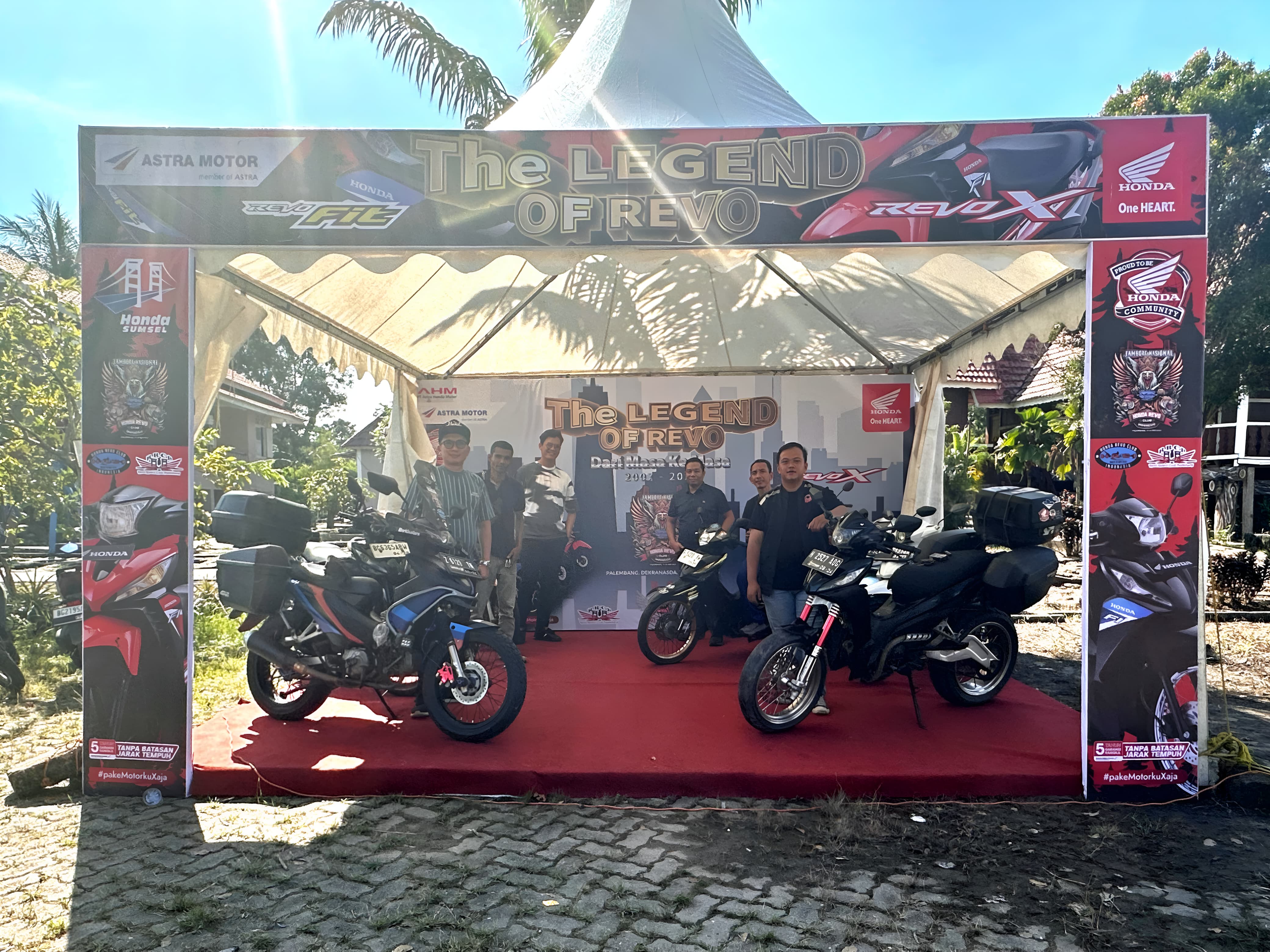 MERIAH! Ratusan Rider HRCI se Indonesia Rayakan Jambore Nasional Revo