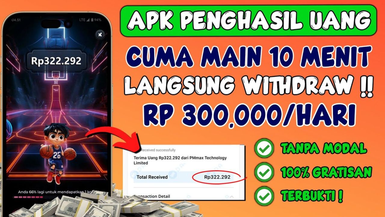 Game Santai Dapat Saldo DANA Gratis, Cukup Rebahan Tak Perlu Kerja Keras