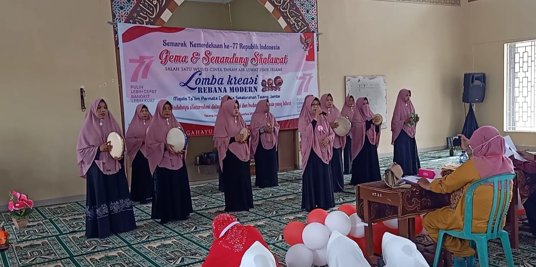 14 Majelis Taklim Lomba Rebana, Indahnya Silaturahim