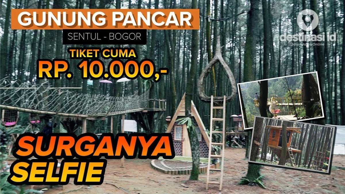 Ajak Doi Liburan Akhir Tahun ke Gunung Pancar Bogor, Pemandangannya Ajib, Banyak Spot Foto Keren Loh!