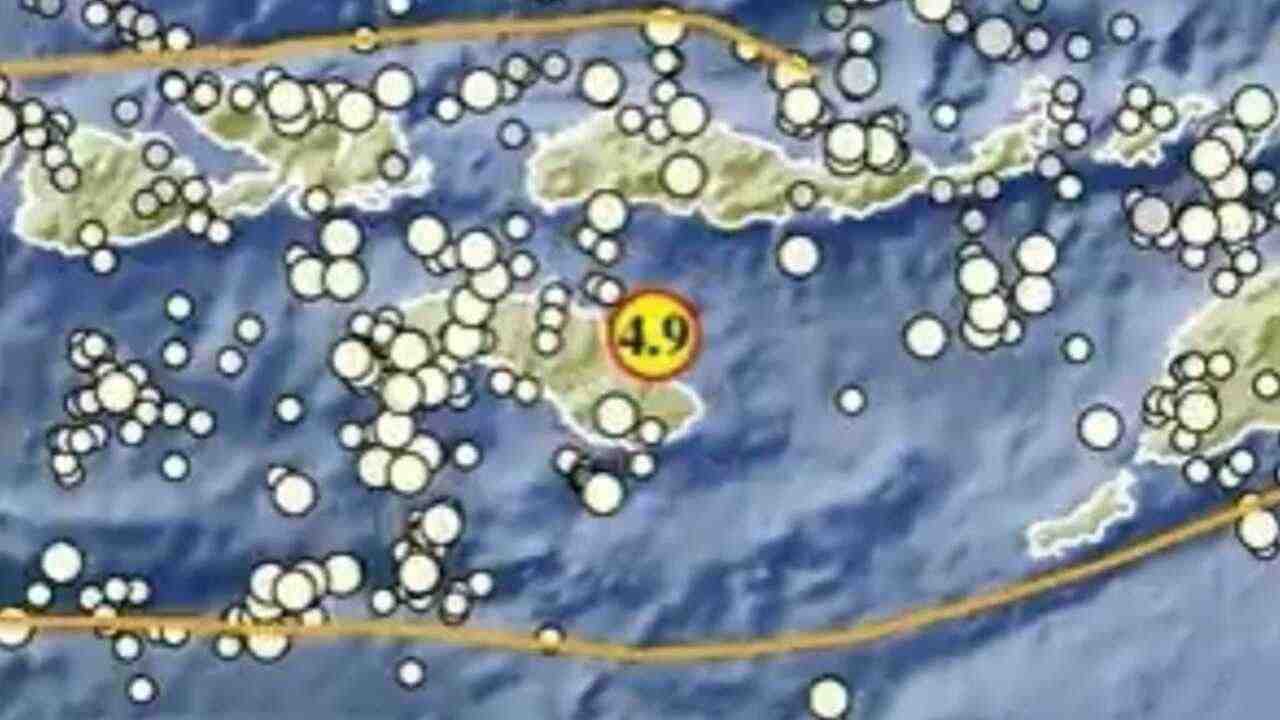 Pagi Ini Indonesia Diguncang Rentetan Gempa! Waingapu M 4,9 Jadi yang Terkuat
